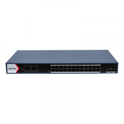 Коммутатор Hikvision DS-3E1726HP-SI-24P2X 301803863 1000 Base-T (1000 мбит/с), 2 SFP порта