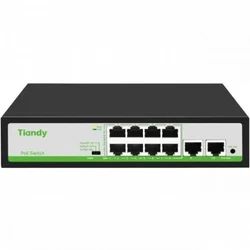 Коммутатор Tiandy TC-P3S010 TC-P3S010 Spec:F/0820/AT/90/V2.0 100 Base-TX (100 мбит/с)