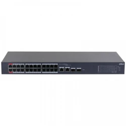 Коммутатор Dahua CS4226 DH-CS4226-24ET-375 1000 Base-T (1000 мбит/с), 2 SFP порта