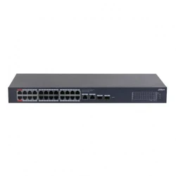 Коммутатор Dahua CS4228-24GT-240 DH-CS4228-24GT-240 1000 Base-TX (1000 мбит/с), 2 SFP порта