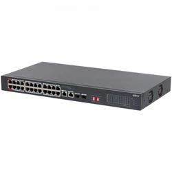 Коммутатор Dahua S3226 DH-S3226-24ET-240 100 Base-T (100 мбит/с), 2 SFP порта