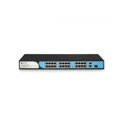 Коммутатор BDCOM S1200-24P2G1S S1200-24P2G1S-370 100 Base-T (100 мбит/с), 1 SFP порт