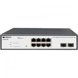 Коммутатор Origo OS2410P OS2410P/120W/A1A 1000 Base-T (1000 мбит/с), 2 SFP порта
