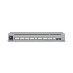 Коммутатор Ubiquiti USW-Pro-Max-16-PoE 1000 Base-T (1000 мбит/с), 2 SFP порта