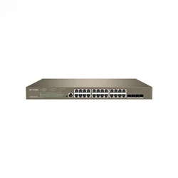Коммутатор IP-COM G5328XP-24-410W 1000 Base-T (1000 мбит/с), 4 SFP порта