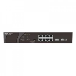 Коммутатор Ruijie RG-ES110GDS-P 1000 Base-T (1000 мбит/с), 2 SFP порта