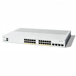 Коммутатор Cisco C1300-24P-4G 1000 Base-T (1000 мбит/с), 2 SFP порта