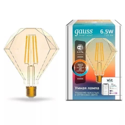 Gauss IoT Smart Home E27 6.5Вт 720lm Wi-Fi 1370112