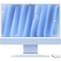 Моноблок Apple iMac 24 Blue (M4, 2024, Two ports) MWUF3CH/A 24 ", Apple, Apple M4 Series, Apple M4 8-Core, 2.9 ГГц, 16 Гб, SSD, 256 Гб
