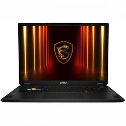Ноутбук MSI Stealth 18 HX AI A2XWIG-051RU 9S7-183341-051 18 ", 4K Ultra HD + 3840x2400 (16:10), Intel, Core Ultra 9, 64 Гб, 2 ТБ, NVIDIA GeForce RTX5080, Windows 11 Home