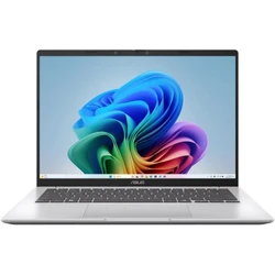 Ноутбук Asus Vivobook 14 X1407Q 90NB1603-M00770 14 ", WUXGA 1920x1200 (16:10), Qualcomm, Snapdragon X1, 16 Гб, 512 ГБ, Qualcomm SD X Adreno X1-85, Windows 11 Home
