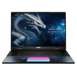 Ноутбук MSI Titan 18 HX Dragon Edition Draco Epic A2WJ-1214KZ 9S7-1824D6-1214 18 ", 4K Ultra HD + 3840x2400 (16:10), Intel, Core Ultra 9, 4 ТБ, nVidia GeForce RTX 5090, Windows 11 Pro