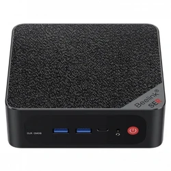 Персональный компьютер Beelink SER5 Max Black BL/SER5 MAX/7735HS/24G/500G/2,5G*1/ Blac Ryzen 7, 7735HS, 3.2, 24 Гб, DDR5-6400