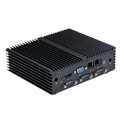 Персональный компьютер Qotom Q190P-S08 J1900 Celeron, J1900, 2.0, 4 Гб, DDR3-1333