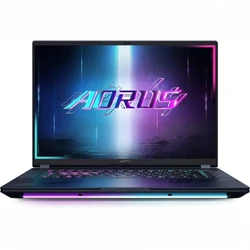 Ноутбук Gigabyte Aorus Master 16 BYHC5KZE65SP 9RAM6I98YHAIJH7KZ0P3 16 ", WQXGA 2560x1600 (16:10), Intel, Core Ultra 9, 32 Гб, 1 ТБ, NVIDIA GeForce RTX5080, Windows 11 Pro