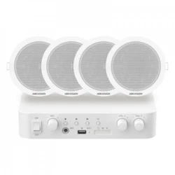 Аксессуар для аудиотехники Hikvision Аудио комплект DS-QAE1KA80206-4