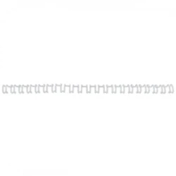 Опция для печатной техники GBC 10 мм Белые Металлические (100 шт.) IB165283 (Пружины для переплета)