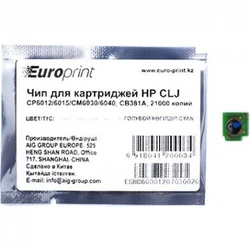 Опция для печатной техники Europrint Чип для картриджей CLJ CP6012/6015/CM6030/6040 CB381A# Чип