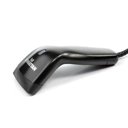 Сканер штрихкода Manhattan Contact 460866 (Ручной проводной, 1D, USB, Черный)