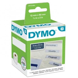 Расходный материал DYMO Этикетки для принтеров Label Writer для подвесных папок, белые S0722460
