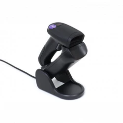 Сканер штрихкода АТОЛ SB3100 66669 Ручной проводной, 2D, USB, Черный, С подставкой
