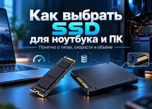 Как выбрать SSD для ноутбука и ПК: M.2, NVMe или SATA, что подойдет именно вам