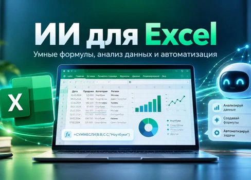 ИИ для Excel: как создавать формулы, очищать таблицы и находить ошибки