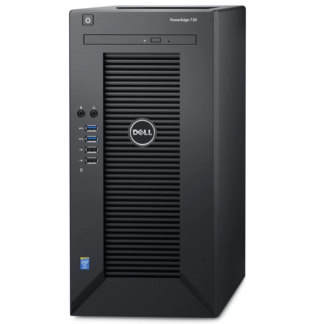 Сервер Dell PowerEdge T30 210-AKHI-10 (Tower, Xeon E3-1225 v5, 3300 МГц, 4, 8, 1 x 8 ГБ, LFF 3.5", 4, 1x 1 ТБ)