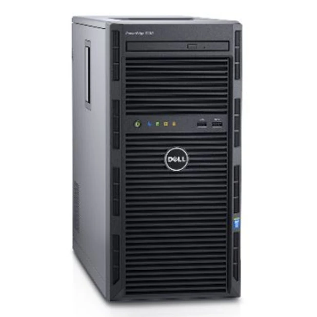 Сервер Dell PowerEdge T130 210-AFFS-35 Tower, Xeon E3-1225 v6, 3300 МГц, 4, 8, 1 x 16 ГБ, LFF 3.5", 4