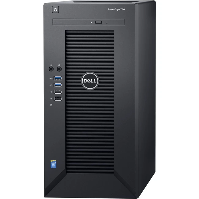 Сервер Dell PowerEdge T30 210-AKHI (Tower, Xeon E3-1225 v6, 3300 МГц, 4, 8, 1 x 8 ГБ, LFF 3.5", 4, 1x 1 ТБ)