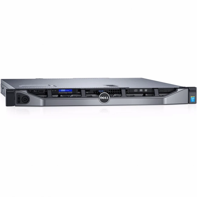 Сервер Dell PowerEdge R230 1U R230-AEXB-630 (1U Rack, Xeon E3-1230 v6, 3500 МГц, 4, 8)