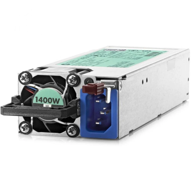 Серверный блок питания HPE 1400W Flex Slot Platinum Plus Hot Plug Power Supply Kit 720620-B21 (1U, 1400 Вт)