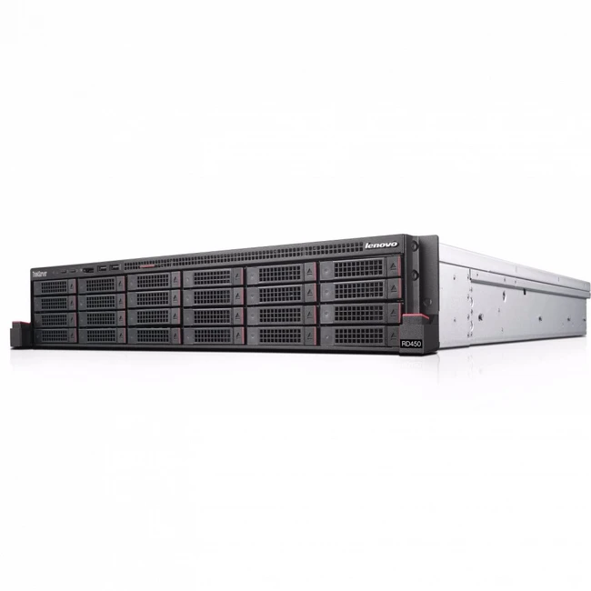 Сервер Lenovo ThinkServer RD450 70DE0004EA/2 2U Rack, Xeon E5-2620 v3, 2400 МГц, 6, 15