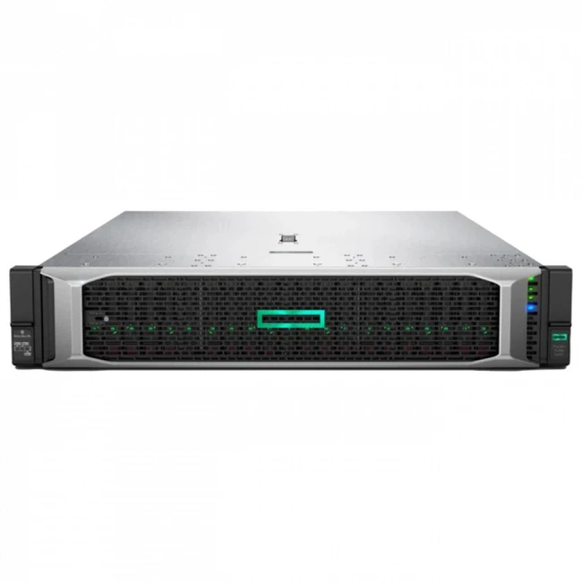 Сервер HPE ProLiant DL380 Gen10 Gold 6226 2.7GHz 12-core 1P 32GB-R P408i-a 24SFF 800W PS Server P02467-B21/1 (2U Rack, Xeon Gold 6226R, 2700 МГц, 12, 19.25, 2 x 16 ГБ, SFF 2.5", 24)