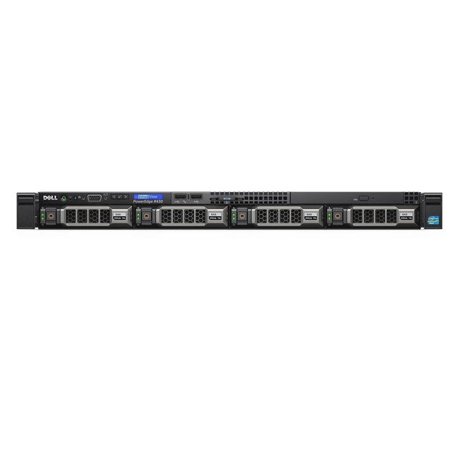 Сервер Dell PowerEdge R430 210-ADLO-203 (1U Rack, Xeon E5-2600 v4, 2100 МГц, 8, 20, 2 x 8 ГБ, SFF 2.5", 10, 2x 4 ТБ)