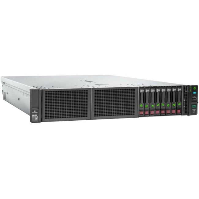 Сервер HPE ProLiant DL380 Gen10 P02463-B21 2U Rack, Xeon Silver 4208, 2100 МГц, 8, 11, 1 x 16 ГБ, LFF 3.5", 12