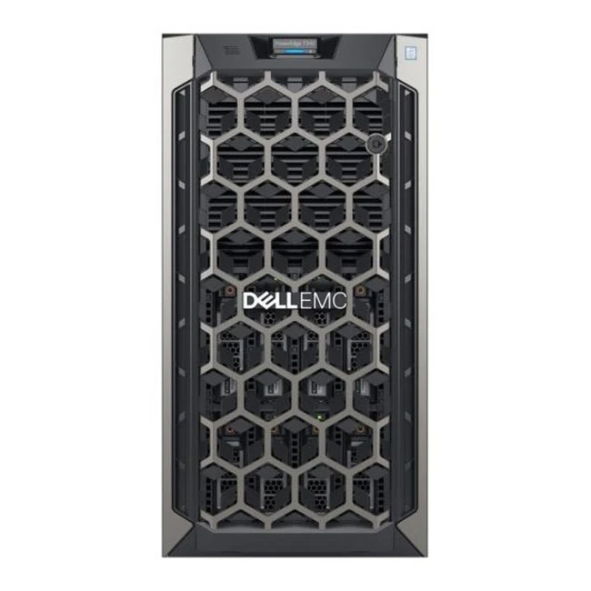 Сервер Dell PowerEdge T340 210-AQSN/007 Tower, Xeon E-2134, 3500 МГц, 4, 8, LFF 3.5", 8