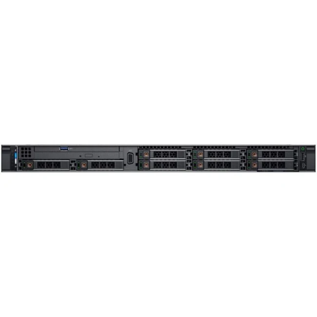 Сервер Dell PowerEdge R640 R640-3370-1 (1U Rack, Xeon Silver 4114, 2200 МГц, 10, 13.75, 1 x 16 ГБ, SFF 2.5", 8)
