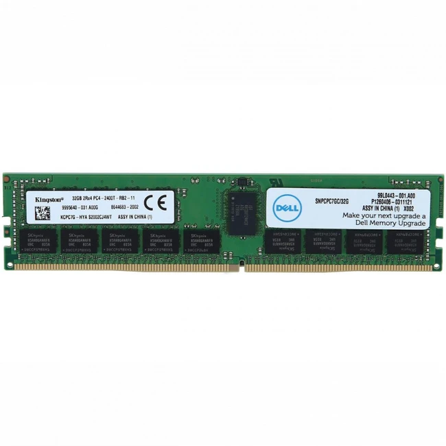 Серверная оперативная память ОЗУ Dell 32GB 4Rx4 DDR3 LRDIMM 1600MHz A7916527 (32 ГБ, DDR3)