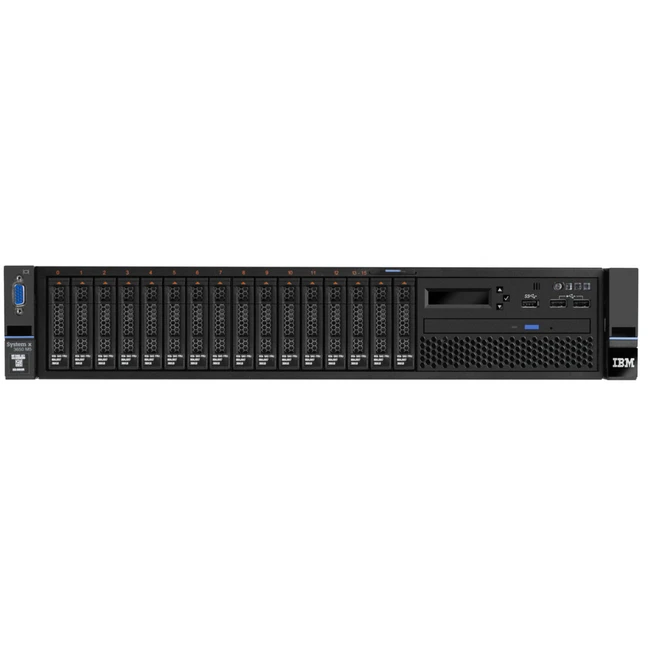 Сервер Lenovo X3650 M5 8871AC1 2U Rack, Xeon E5-2698 v4, 2200 МГц, 20, 50, 8 x 16 ГБ, SFF 2.5", 16, 10x 1.9 ТБ