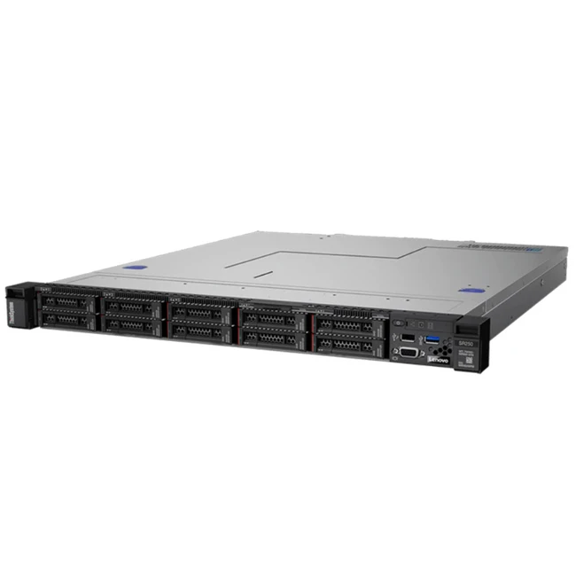 Сервер Lenovo ThinkSystem SR250 7Y51S0E600 (1U Rack, Xeon E-2104G, 3200 МГц, 4, 8, 1 x 16 ГБ, SFF 2.5", 8, 3x 600 ГБ)