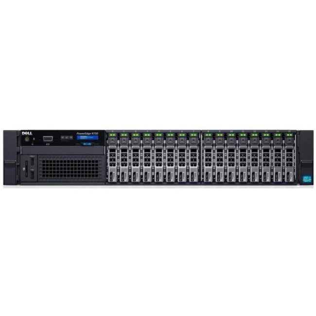 Сервер Dell PowerEdge R730 210-ACXU-379 (2U Rack, 1 x 32 ГБ, SFF 2.5", 16, 6x 200 ГБ)