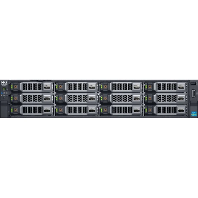 Сервер Dell PowerEdge R730xd 210-ADBC-325 2U Rack, 16 x 32 ГБ, LFF 3.5", 14