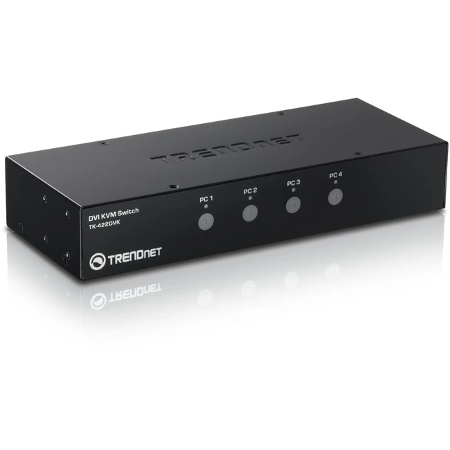 KVM-переключатель TrendNet TK-422DVK