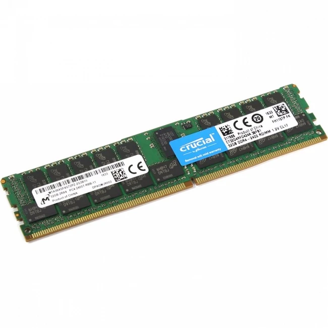Серверная оперативная память ОЗУ Crucial 32GB DDR4-2400 Registered CT32G4RFD424A
