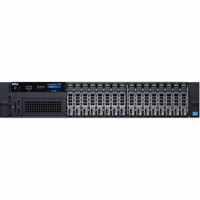 Сервер Dell PowerEdge R730 210-ACXU-225 2U Rack, Xeon E5-2670 v3, 2300 МГц, 12, 30