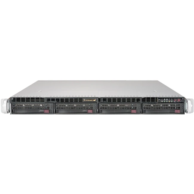 Сервер Supermicro CSE-813MFTQC-505CB/X11SPL-F SMR0107 1U Rack, Xeon Bronze 3104, 1700 МГц, 6, 8.25, 1 x 16 ГБ, LFF 3.5", 4