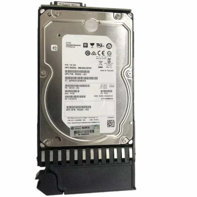 Опция для системы хранения данных СХД HPE MSA 4TB 6G SAS 7.2K LFF MDL HDD C8R26A Диск для СХД