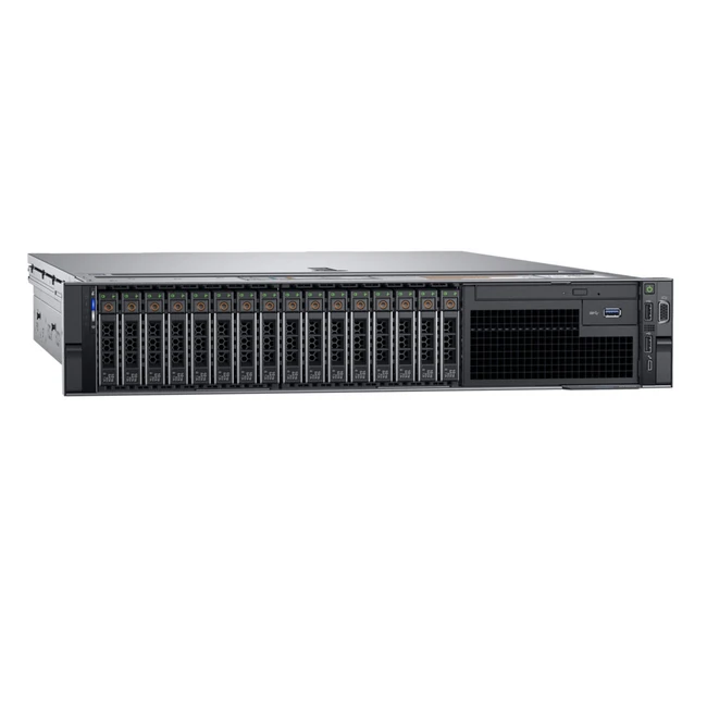 Сервер Dell PowerEdge R740 210-AKXJ-103 2U Rack, Xeon Silver 4110, 2100 МГц, 8, 11, 2 x 16 ГБ, SFF 2.5", 16, 2x 1.2 ТБ