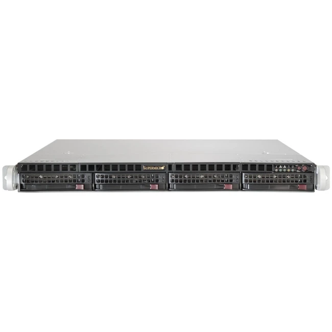 Сервер Supermicro CSE-813MF2TQC-505CB/X11DPL-I SMR0009 (1U Rack, Xeon Bronze 3204, 1900 МГц, 6, 8.25, 1 x 16 ГБ, LFF 3.5", 4)